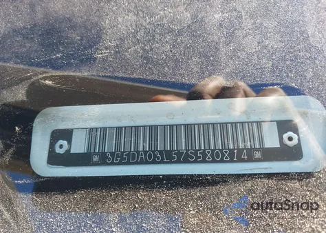 2007 Buick Rendezvous Cxl из США, поврежденный, VIN 3G5DA03L57S580814